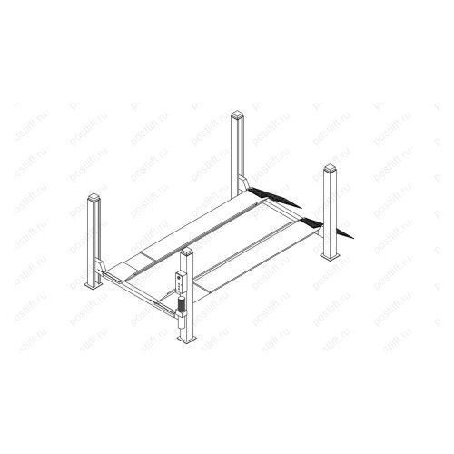 Подъемник четырехстоечный OMA 522