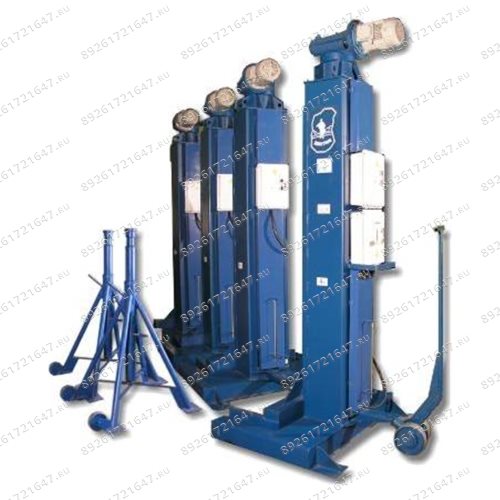 Запчасти для: Подъёмник П-238М2 Дарз подкатной подъёмник для грузовых машин (деталировка)