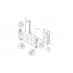  Четырехстоечный подъемник Ravaglioli RAV4650 A4 мни (0)