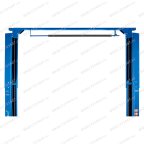  Автоподъемник двухстоечный ROSSVIK ПГА-4500Е г/п 4.5т, 380В, с верхней синхронизацией. Синий RAL5005 мни (1)