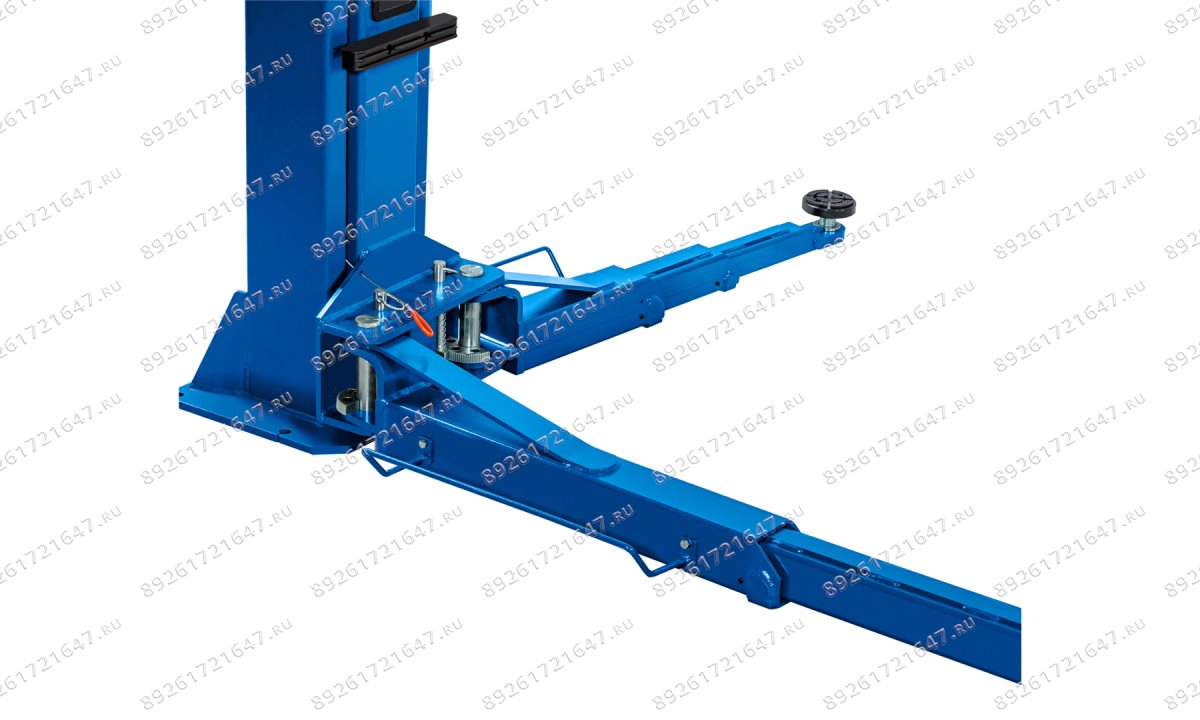  Автоподъемник двухстоечный ROSSVIK ПГА-4500Е г/п 4.5т, 380В, с верхней синхронизацией. Синий RAL5005 (0)