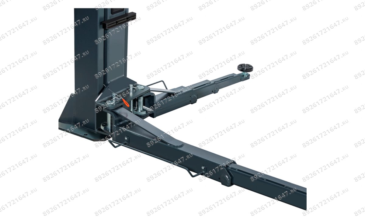  Автоподъемник двухстоечный ROSSVIK ПГА-4500Е г/п 4.5т, 380В, с верхней синхронизацией. Серый RAL7016 (1)