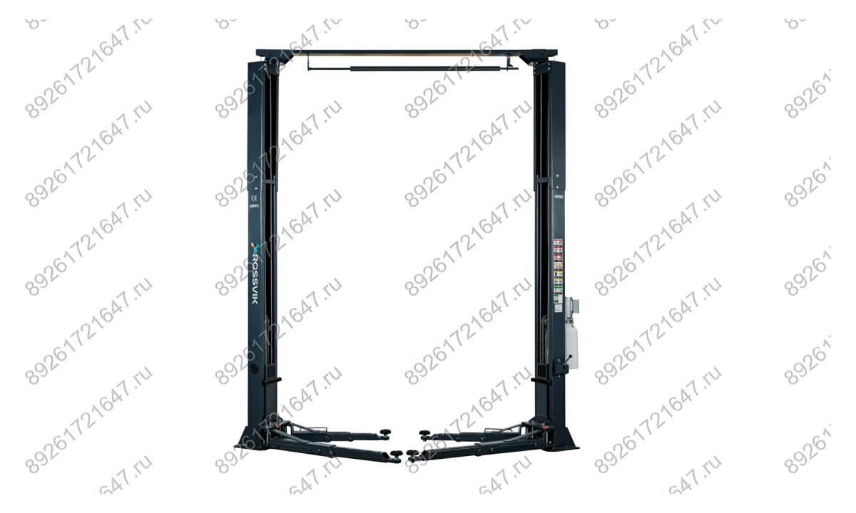  Автоподъемник двухстоечный ROSSVIK ПГА-4500Е г/п 4.5т, 380В, с верхней синхронизацией. Серый RAL7016 (0)