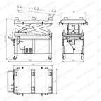  Подъемник для снятия АКБ электромобилей THINKCAR TVL 515, 220В мни (4)
