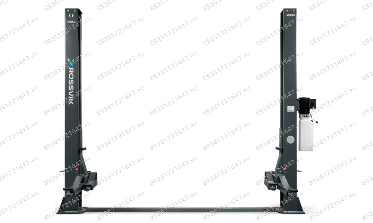  Автоподъемник двухстоечный ROSSVIK T4 г/п 4.0т, 380В, электрогидравлический с нижней синхронизацией (0)