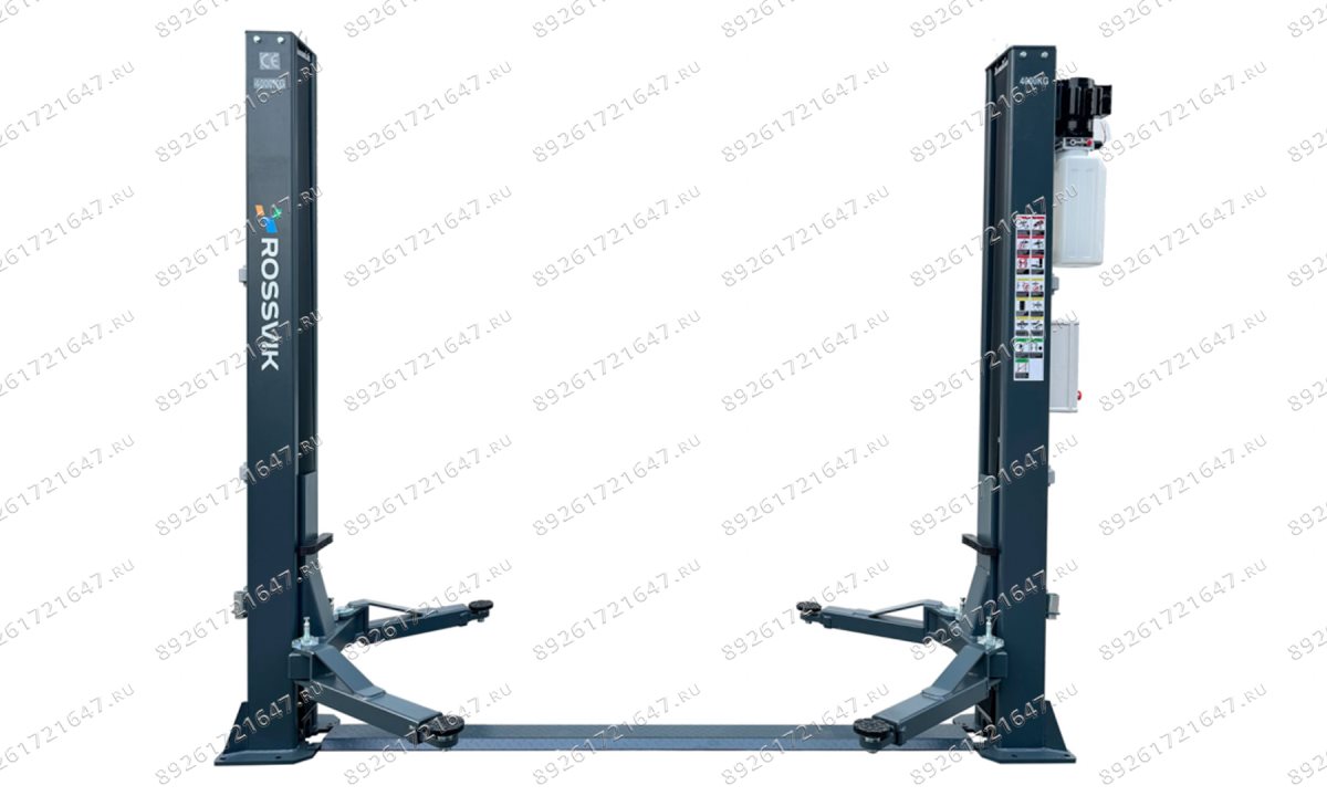  Автоподъемник двухстоечный ROSSVIK T4B г/п 4.0т, 380В, электрогидравлический с нижней синхронизацией (0)