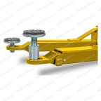  Автоподъемник двухстоечный ROSSVIK T4Е г/п 4.0т, 220В. Синий мни (2)