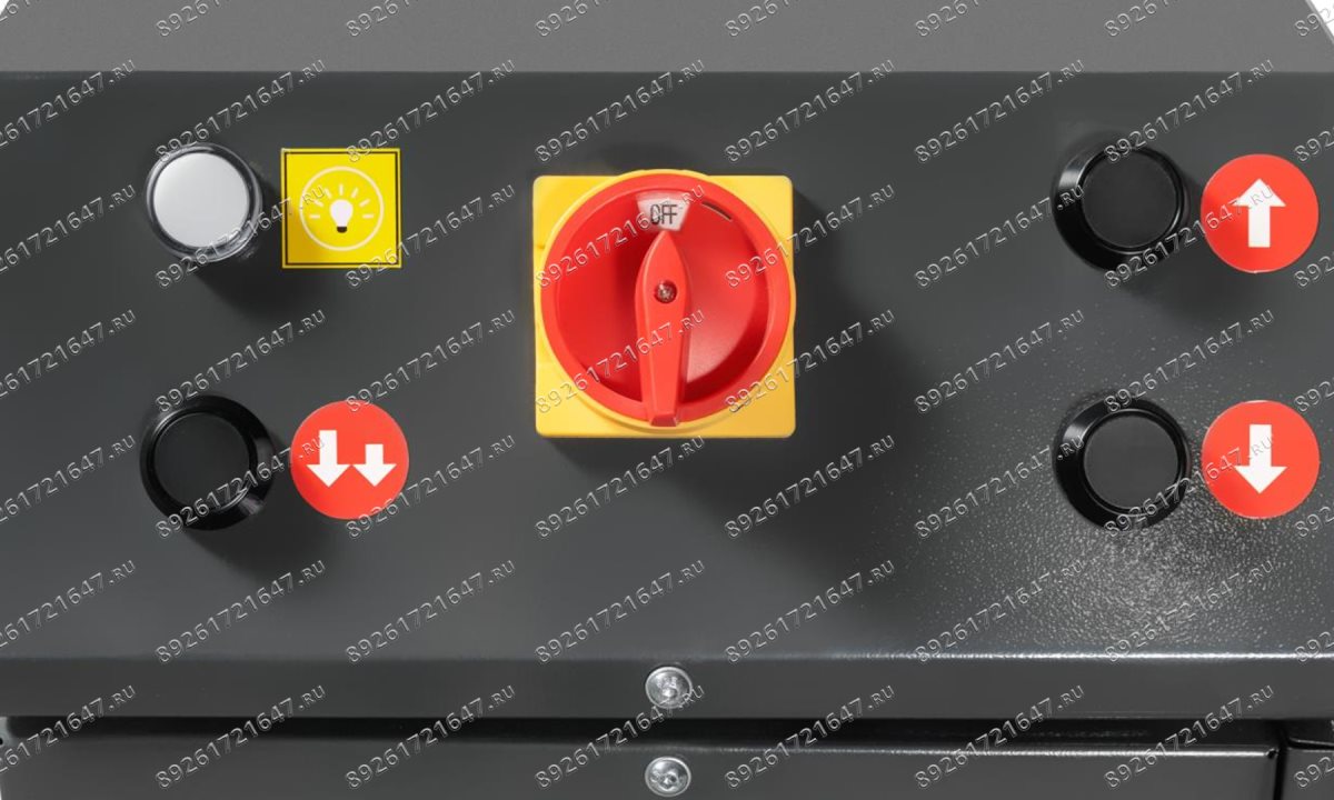  Автоподъемник ножничный ROSSVIK PRO V-32X (LP/ON) напольный г/п 3.2т, 380В RAL7040 Цвет серый (1)