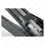  Автоподъемник ножничный ROSSVIK PRO V-55X (46/ON) напольный для р/с, г/п 5.5т, 380В RAL7040 Серый мни (9)