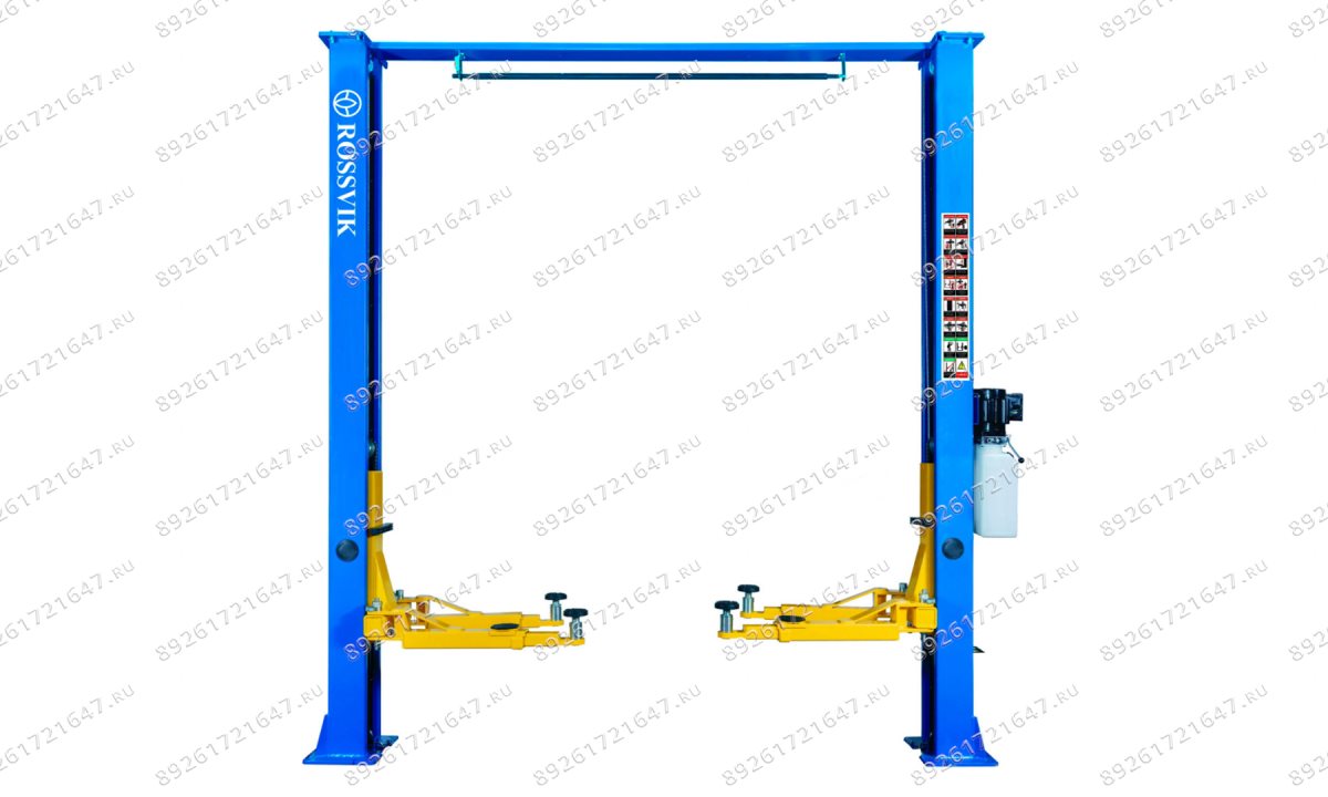  Автоподъемник двухстоечный ROSSVIK V2-4L г/п 4.0т, 220В, электрогидравлический с верхней синхронизац (0)