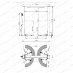  Автоподъемник двухстоечный ROSSVIK V2-4LB г/п 4.0т, 380В мни (1)