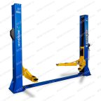  Автоподъемник двухстоечный ROSSVIK V2-5.5 г/п 5,5т, 380В, с нижней синхронизацией. Синий мни (1)