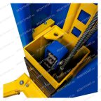  Автоподъемник двухстоечный ROSSVIK V2-5.5 г/п 5,5т, 380В, с нижней синхронизацией. Синий мни (8)