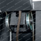  Автоподъемник двухстоечный ROSSVIK V2-5.5L г/п 5.5т, 380В, с верхней синхронизацией. Серый RAL7016 мни (6)