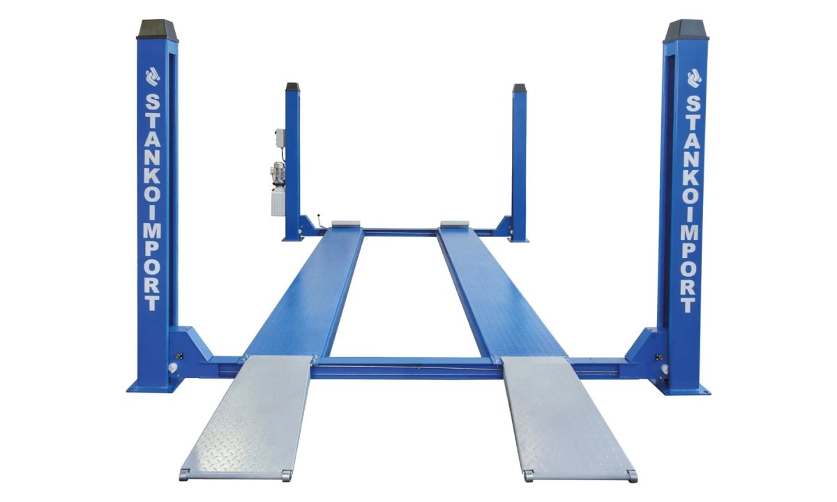  Электрогидравлический 4-х стоечный подъемник на 4,5 тонны слесарный, 380В СТАНКОИМПОРТ (0)