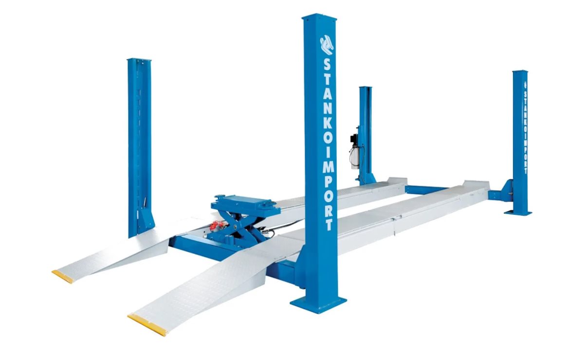  4-х стоечный подъёмник под сход-развал 5.5т, ПГ4-5.5 (М) (0)