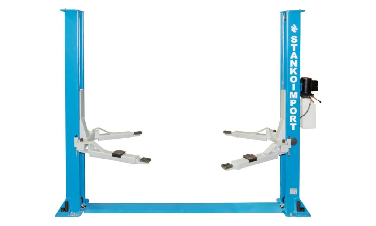  Двухстоечный подъемник 4.0т с ручными замками, 220В ПГН2-4.0 (0)