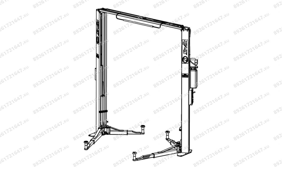  Подъемник двухстоечный ПГА-3500-Е (01-01-2023_01-06-2023) (0)