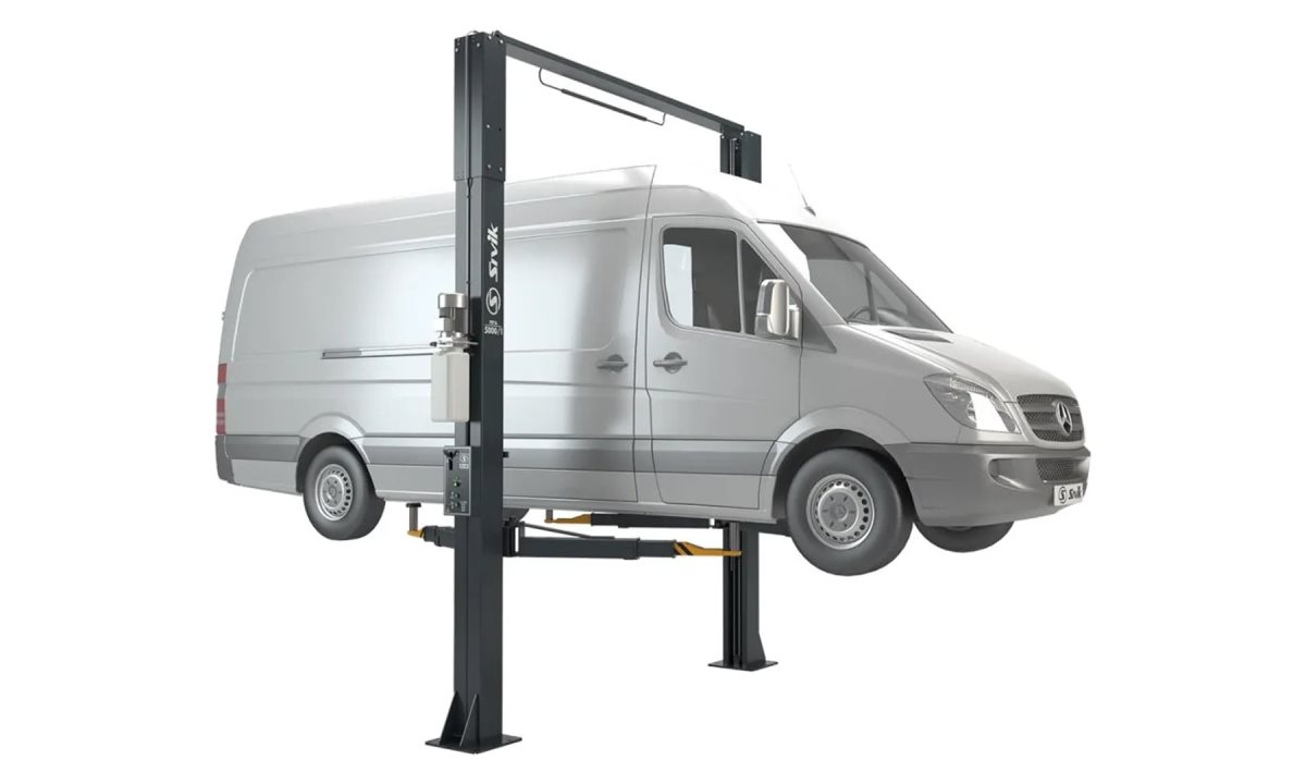  Двухстоечный электрогидравлический подъемник ПГА-5000/1 (высокая версия для LCV) (0)