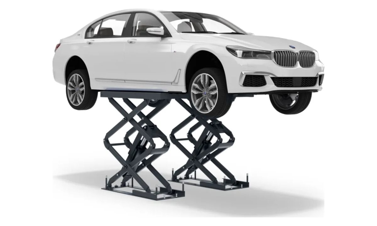  Ножничный электрогидравлический заглубляемый подъемник ПГН-3000/Н-02 (1)