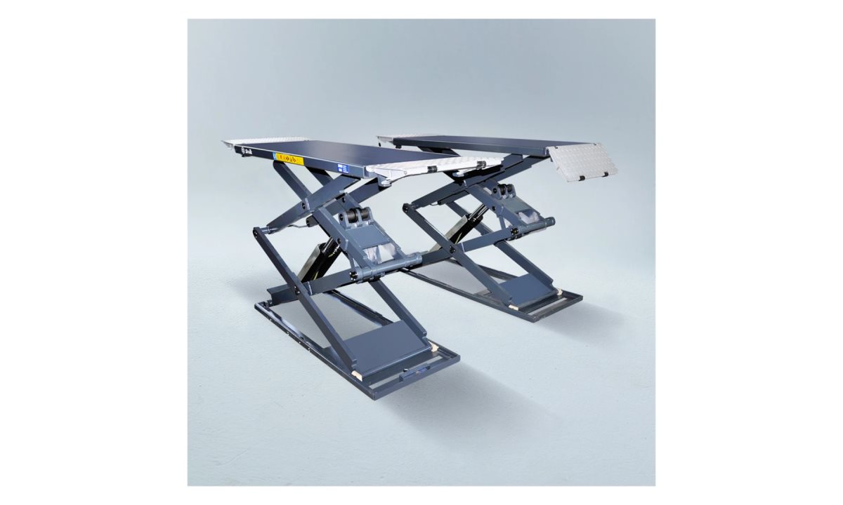  Ножничный электрогидравлический заглубляемый подъемник ПГН-4000/Н-01 (1)