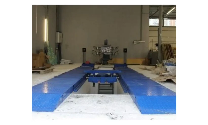 Ямные пути 6400х600 + задние сдвижные платформы SP1800х600 фото