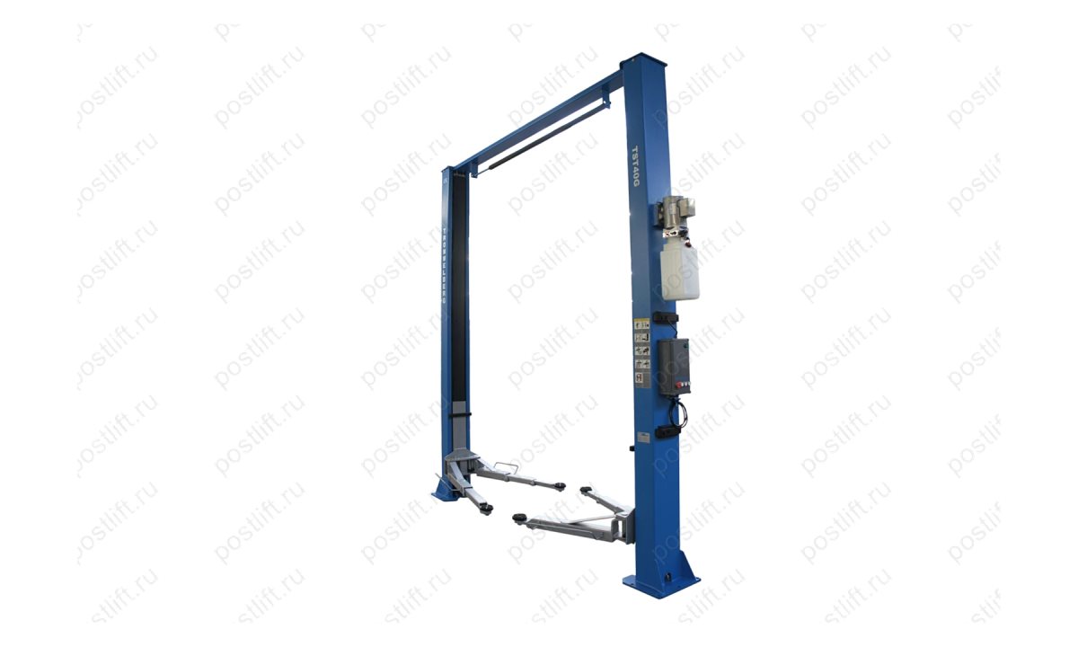  Подъемник 2-х стоечный, электрогидравлический, грузоподъемность 4,0 т (1)