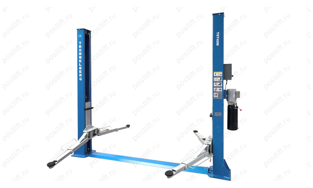  Подъемник 2-х стоечный, электрогидравлический TST40M, г/п 4т (0)
