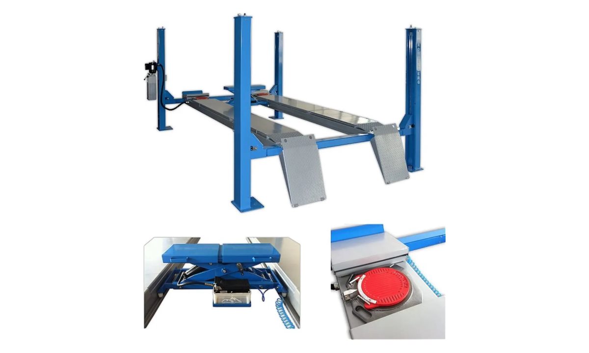  Подъемник  4-х стоечный электрогидравлический TST455CWAL, с комплектом для развал схождения, г/п 5 т (0)