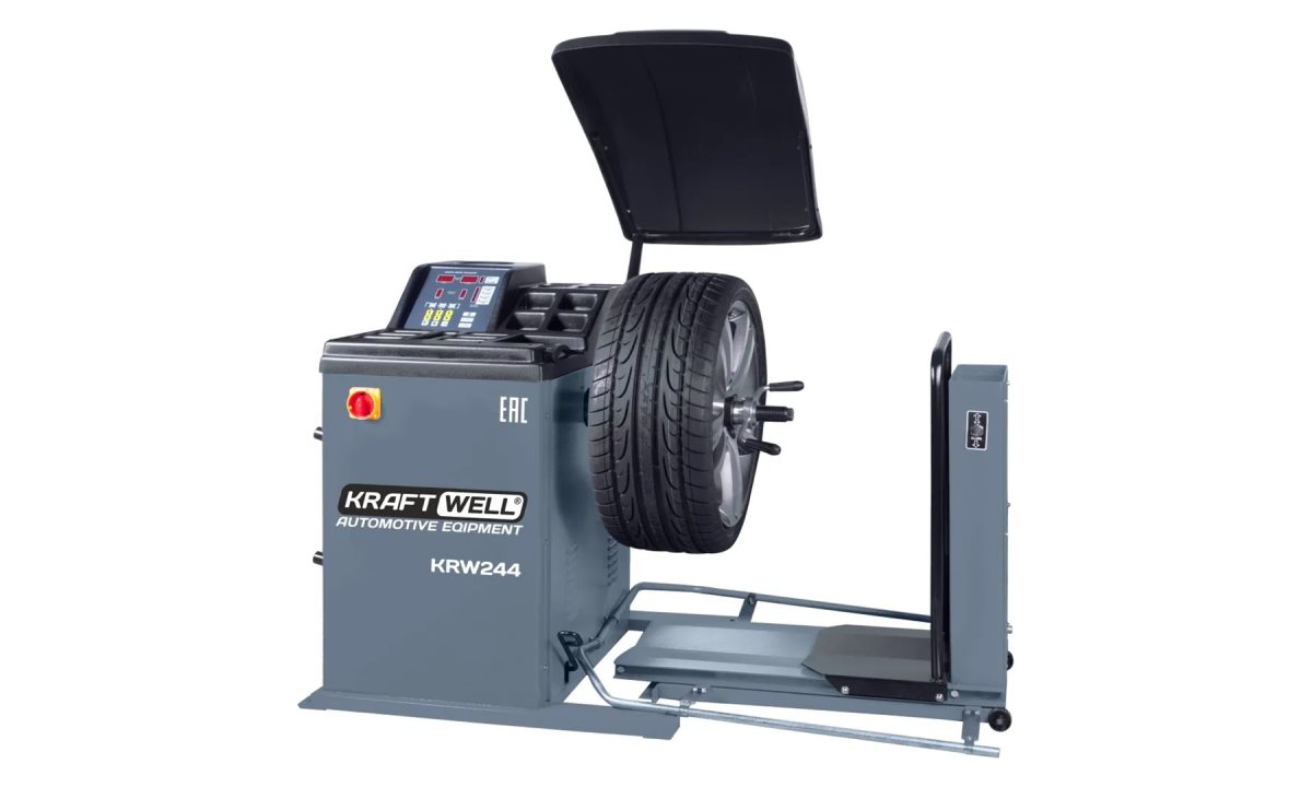  KraftWell KRW244 Балансировочный станок для колес грузовых автомобилей (1)