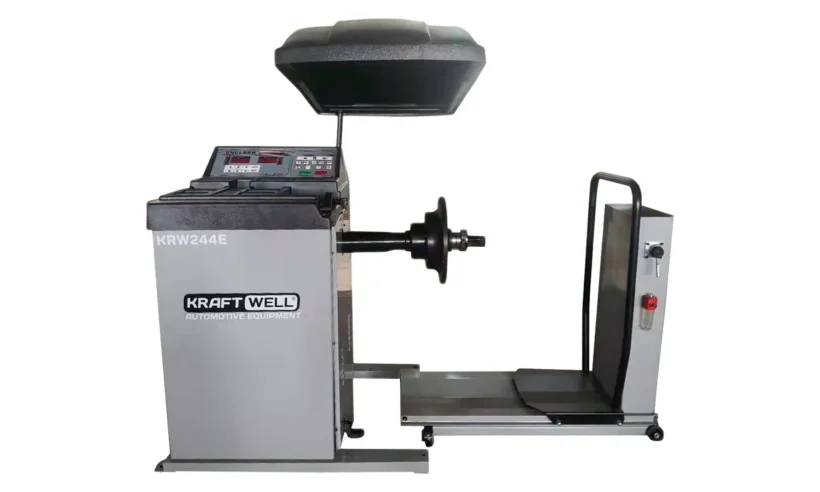 KraftWell KRW244E Балансировочный станок для колес грузовых автомобилей фото