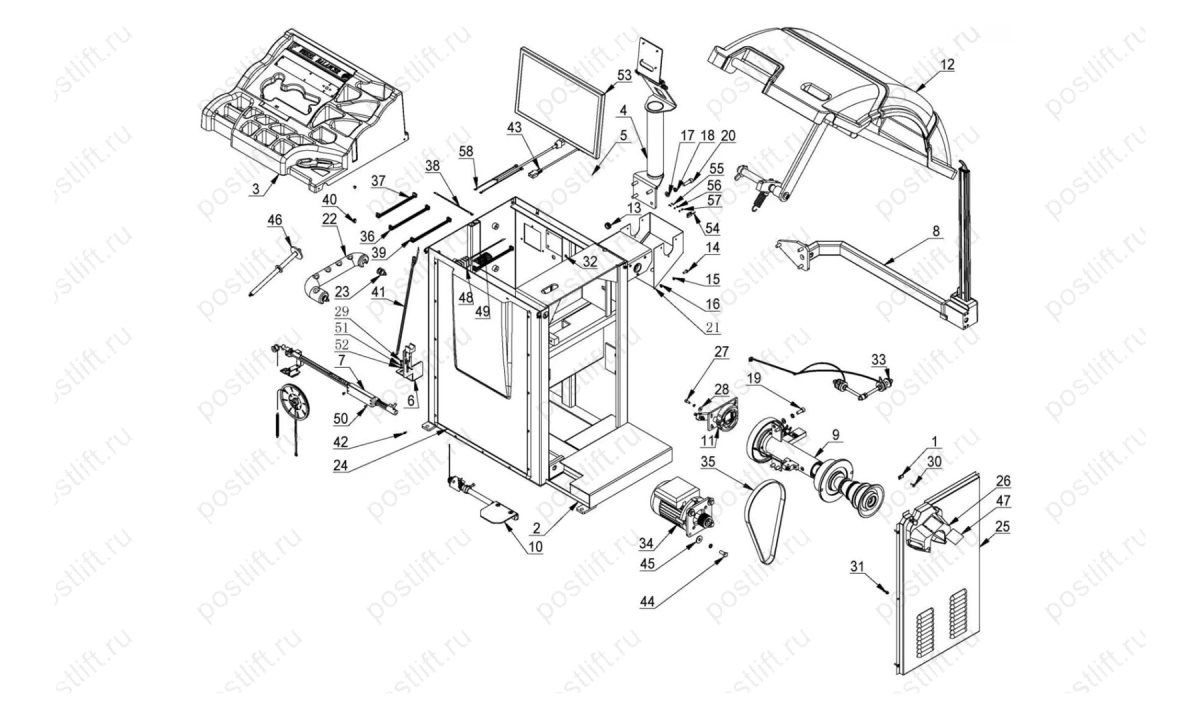  Балансировочный станок CB1980 (от 2015 г) (0)