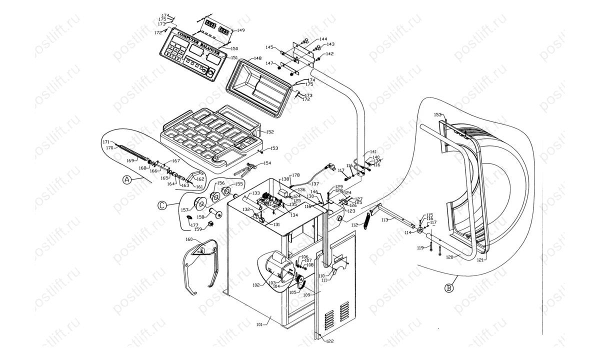  Балансировочный станок CB1950B old (0)