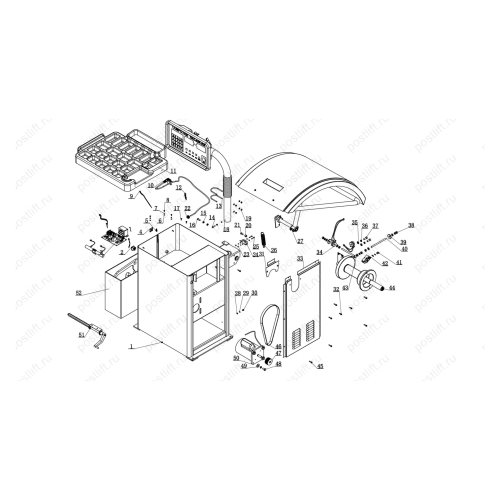 Балансировочный станок CB1950B 2008
