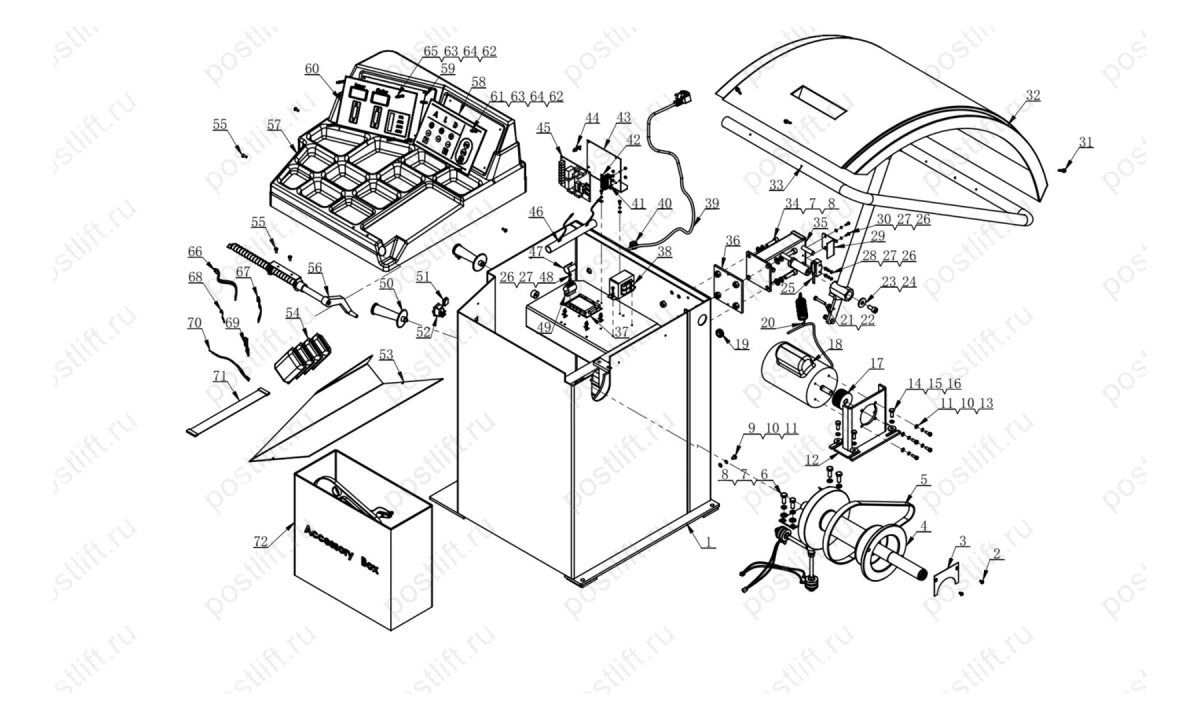  Балансировочный стенд KraftWell CB920 (0)