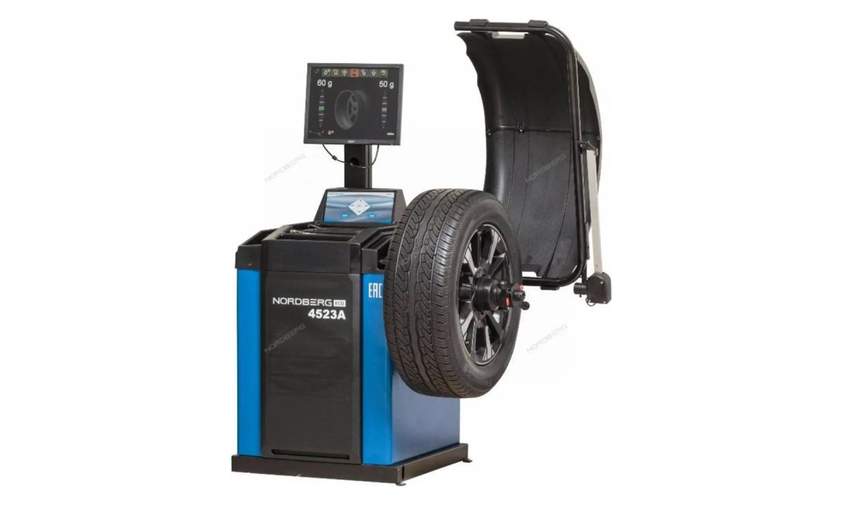  Станок балансировочный автомат с дисплеем NORDBERG 4523A (0)