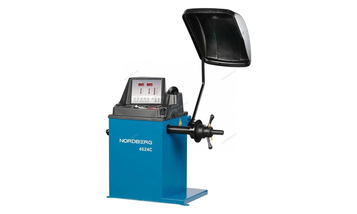  Станок балансировочный с ручным вводом параметров, синий NORDBERG 4524C (0)