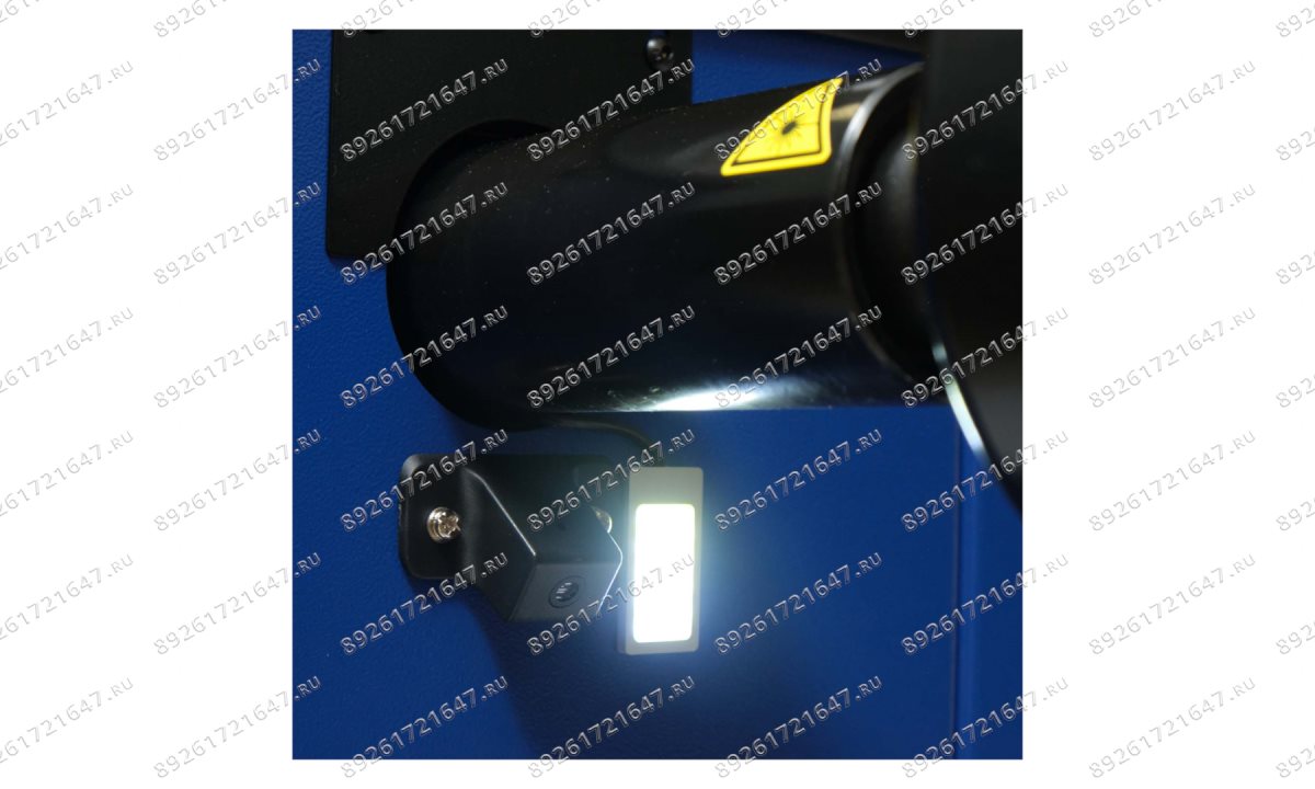  Станок балансировочный ROSSVIK VT-62 NEW (электронная линейка, автостоп, LASER, LED) RAL5005 СИНИЙ (1)