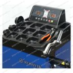  Станок балансировочный ROSSVIK VT-62 NEW (электронная линейка, автостоп, LASER, LED) RAL5005 СИНИЙ мни (4)