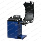  Станок балансировочный ROSSVIK VT-62 NEW (электронная линейка, автостоп, LASER, LED) RAL5005 СИНИЙ мни (0)