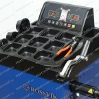  Станок балансировочный ROSSVIK VT-62 NEW (электронная линейка, автостоп, LASER, LED) RAL5005 СИНИЙ мни (9)