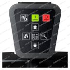  Станок балансировочный ROSSVIK VT-63, 220В (LCD, лазер, эл. линейка, УЗ) RAL7016 СЕРЫЙ мни (2)