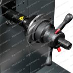  Станок балансировочный ROSSVIK VT-63, 220В (LCD, лазер, эл. линейка, УЗ) RAL7016 СЕРЫЙ мни (9)