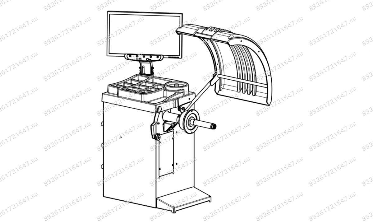  Балансировочный станок ALPHA LUXE СБМП-40 Л (01-08-2022_01-12-2024) (0)