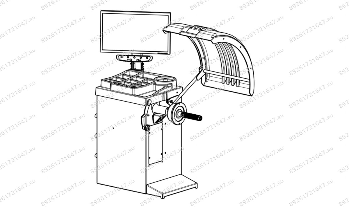  Балансировочный станок ALPHA LUXE СБМП-40 Л (2025) (0)