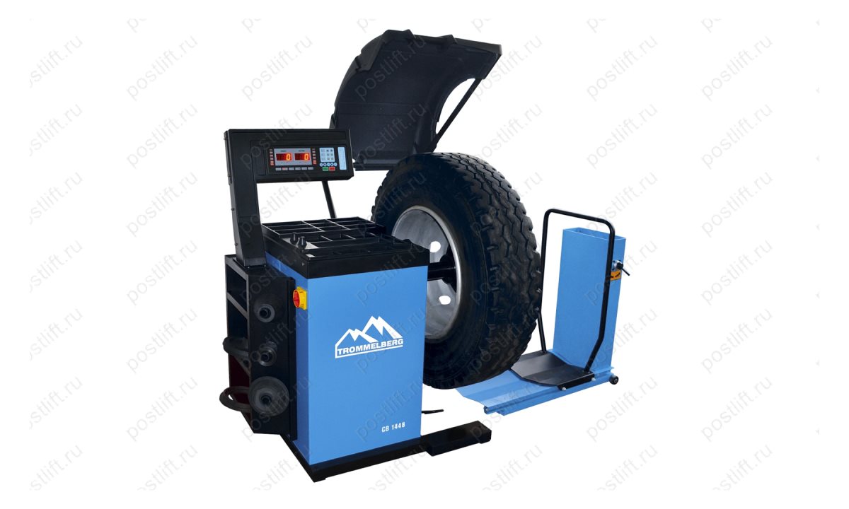  Станок балансировочный с пневматическим подъемным устройством для колес до 150 кг (0)