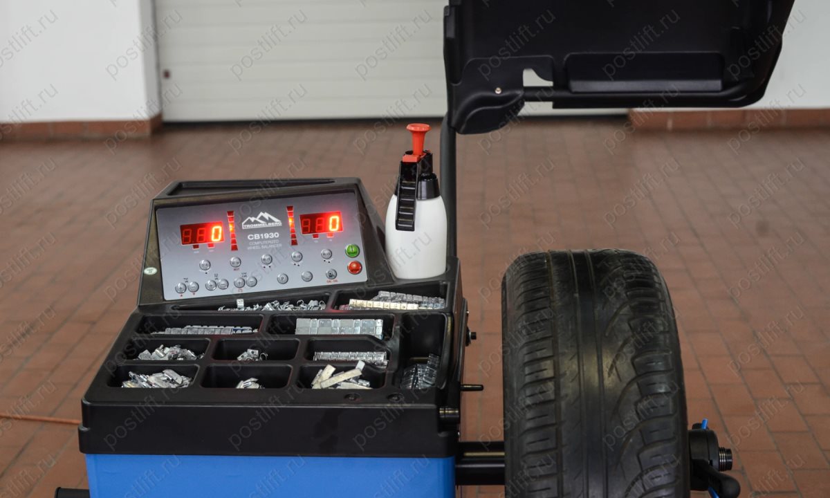  Станок балансировочный для колес до 70 кг. Автоматический ввод диаметра и дистанции (1)