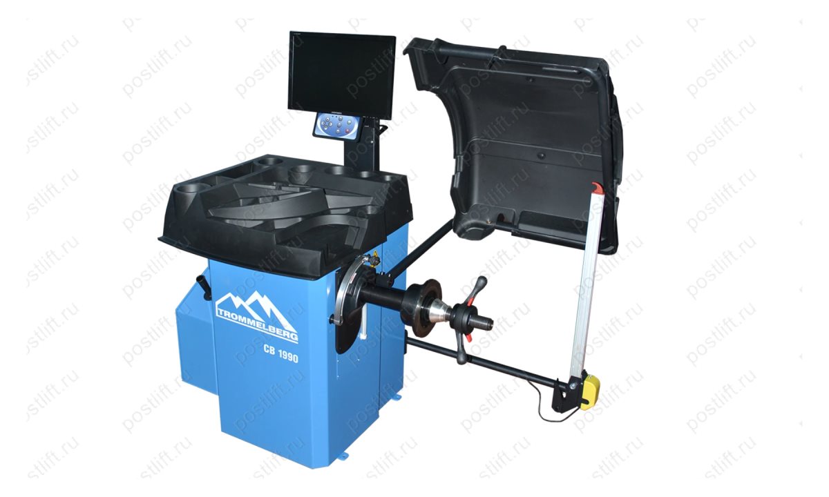  Станок балансировочный  с ЖК-дисплеем, автоматический ввод параметров, для колес до 70 кг (0)