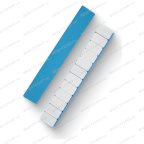  Груза клеевые (Fe) для легковых колес ROSSVIK FE005W, 12*5 г, тонкие, БЕЛАЯ эмаль, (50шт./кор.) мни (3)