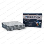  Груза клеевые (Fe) для легковых колес ROSSVIK FE005W, 12*5 г, тонкие, БЕЛАЯ эмаль, (50шт./кор.) мни (1)